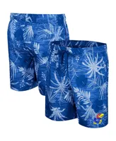 Men's Colosseum Royal Kansas Jayhawks What Else is New Swim Shorts