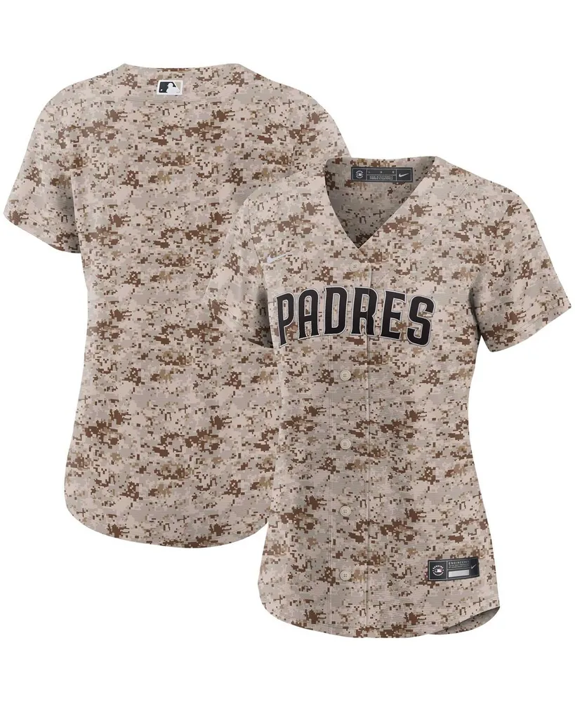 Women's Nike Camo San Diego Padres Usmc Alternate Replica Team Jersey