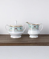 Noritake Serene Garden Sugar Creamer 2 Piece Set