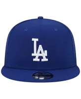 Men's New Era Royal Los Angeles Dodgers Team Color Trucker 9FIFTY Snapback Hat