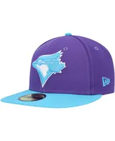 Men's New Era Purple Toronto Blue Jays Vice 59FIFTY Fitted Hat