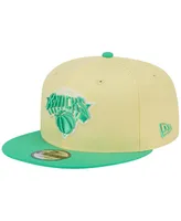 Men's New Era Yellow, Green New York Knicks 9FIFTY Hat