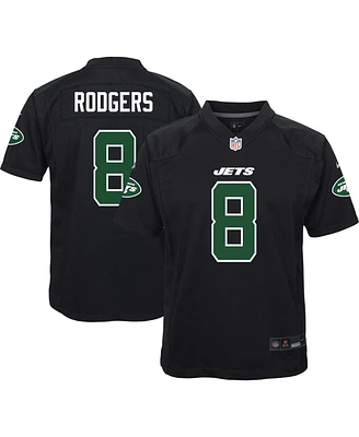 Nike Big Boys and Girls Aaron Rodgers Gotham New York Jets Game Jersey