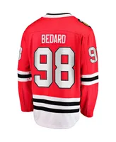 Men's Fanatics Connor Bedard Red Chicago Blackhawks Home Breakaway Player Jersey