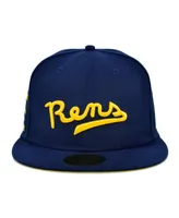 Men's Physical Culture Navy New York Rens Black Fives Fitted Hat