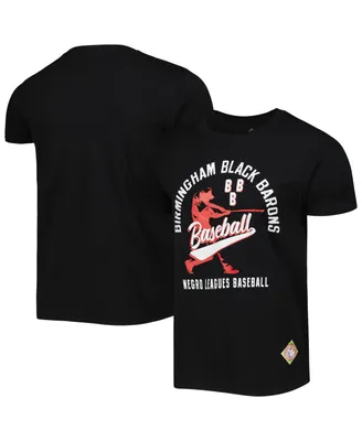 Men's Stitches Black Birmingham Barons Soft Style T-shirt