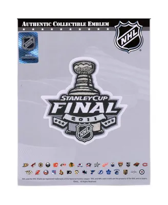 Boston Bruins vs. Vancouver Canucks Unsigned 2011 Stanley Cup Final National Emblem Jersey Patch