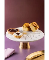 Gauri Kohli Sunshine Marble Cake Stand - 12"