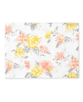 Martha Stewart Amber Floral Placemat Set 4-Pack, 13" x 17.5"