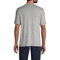 Lands' End Men's Short Sleeve Cotton Supima Tee