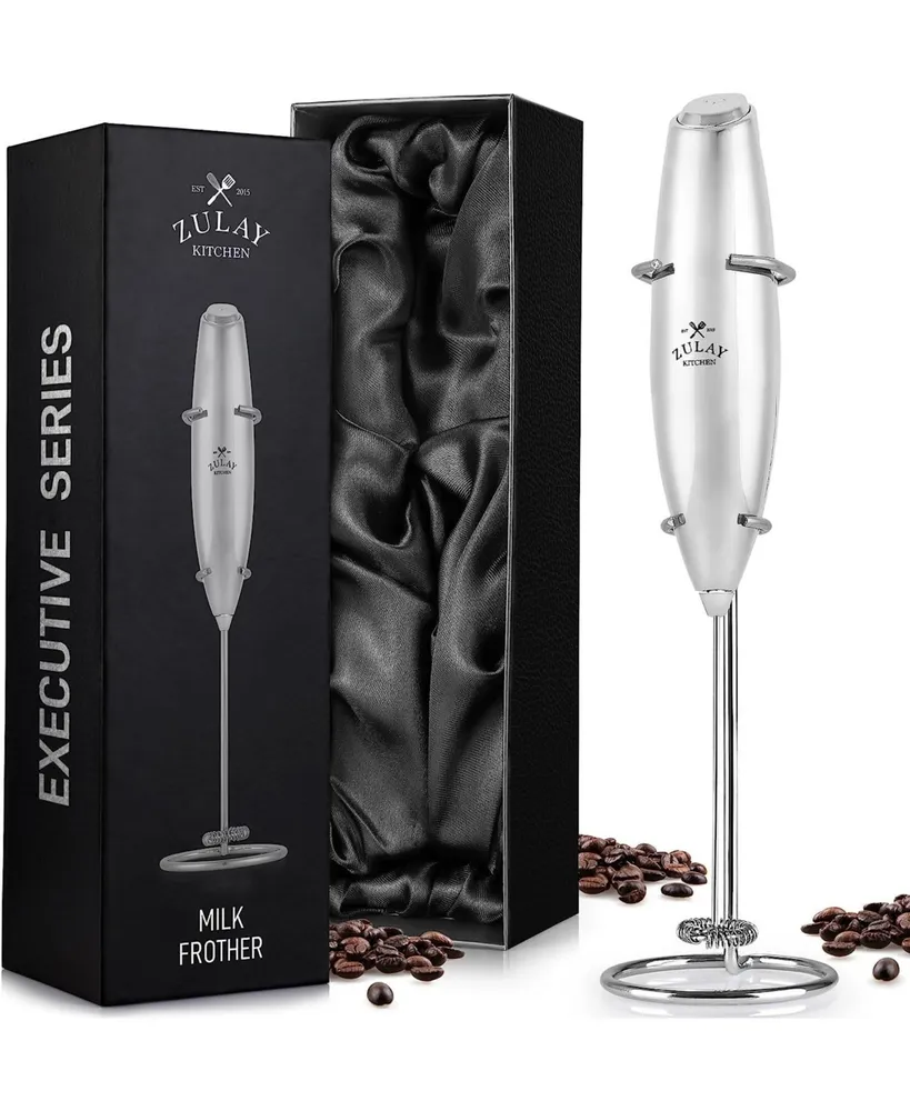 Zulay Kitchen Executive Series Ultra Premium Gift Milk Frother Deluxe