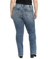 Silver Jeans Co. Plus Suki Mid Rise Curvy Fit Bootcut