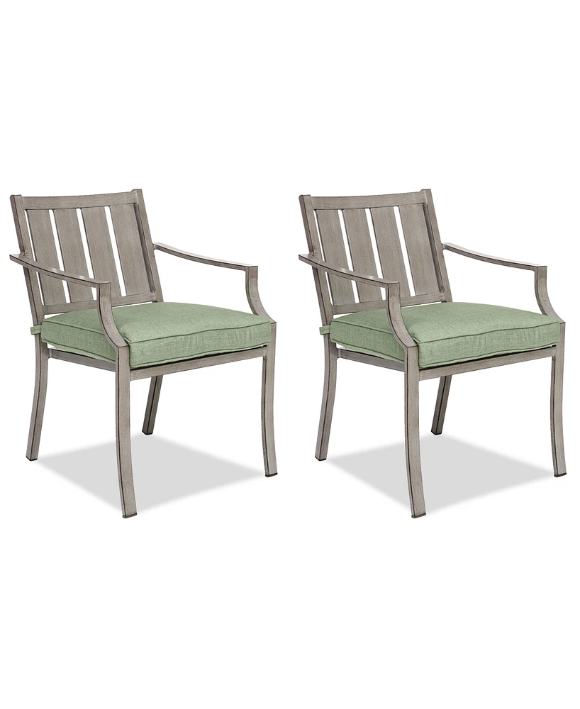 Closeout! Set of Wayland Outdoor Dining Chairs