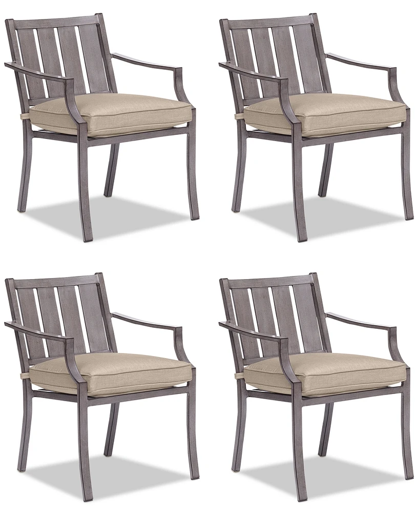 Closeout! Set of Wayland Outdoor Dining Chairs