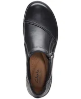 Clarks Women's Carleigh Ray Round-Toe Side-Zip Shoes