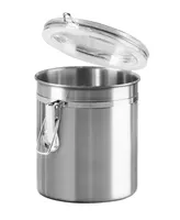 Oggi Clamp 4 Piece Canisters with Clear Lids Set