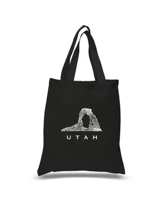 Utah - Small Word Art Tote Bag