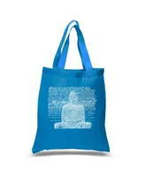 Zen Buddha - Small Word Art Tote Bag