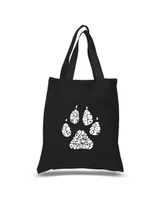 Dog Mom - Small Word Art Tote Bag