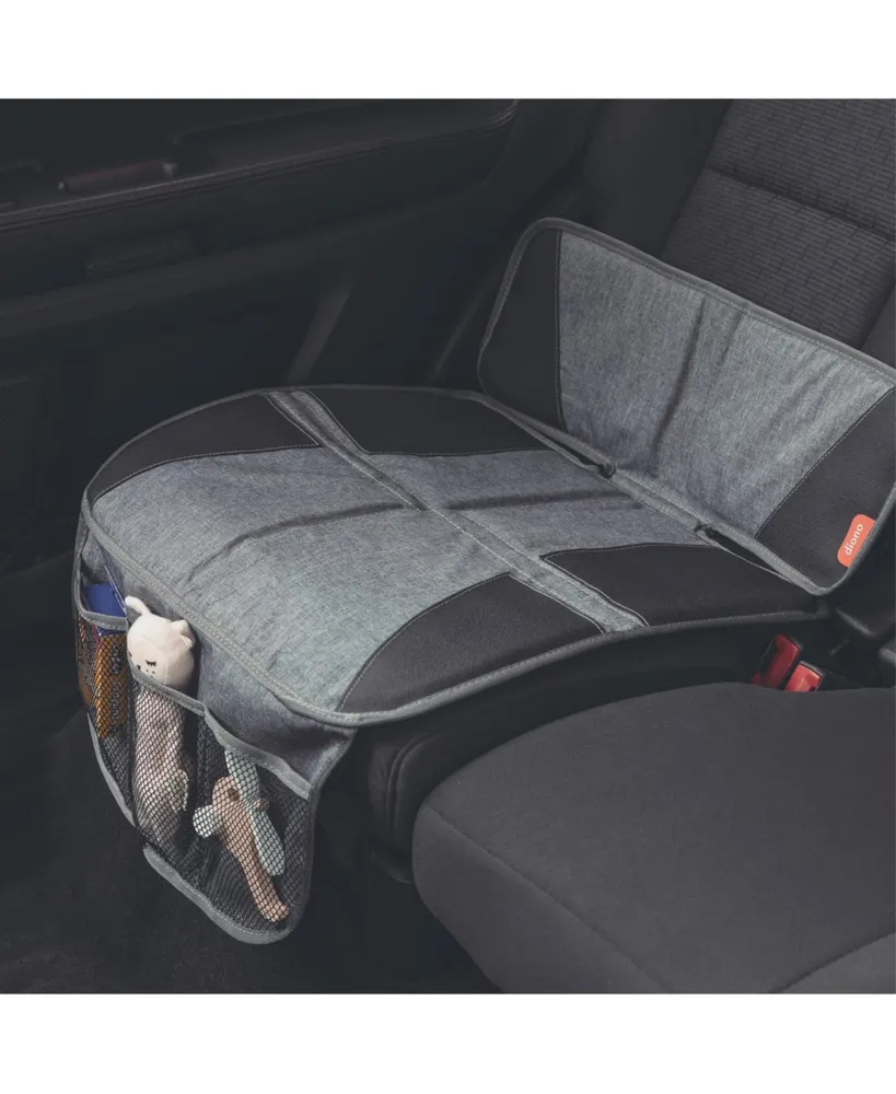 Diono Super Mat Car Seat Protector for Infant Car Seat, Booster Seat, Pets, Water Resistant, Gray