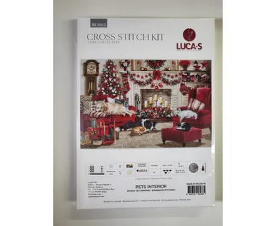 Luca-s Pets Interior BU5013L Counted Cross-Stitch Kit - Assorted Pre