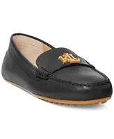 Lauren Ralph Women's Barnsbury Slip-On Driver Loafer Flats