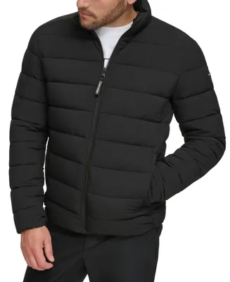 Calvin Klein Men's Quilted Infinite Stretch Water-Resistant Puffer Jacket