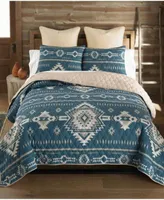 Donna Sharp Mesquite Reversible 3 Piece Quilt Set Collection