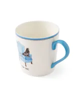 Kit Kemp for Spode Doodles Top Dog Mug