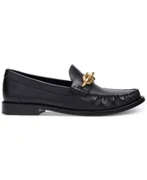 Coach Women's Jess Chain-Strap Moccasin Loafers