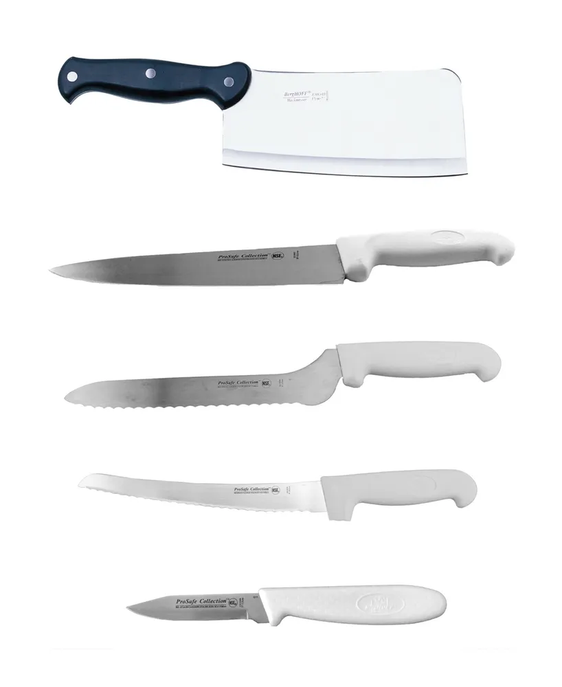 BergHOFF Stainless Steel 5 Piece Knife Set