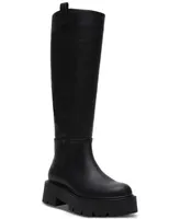 Madden Girl Crow Lug-Sole Knee High Boots