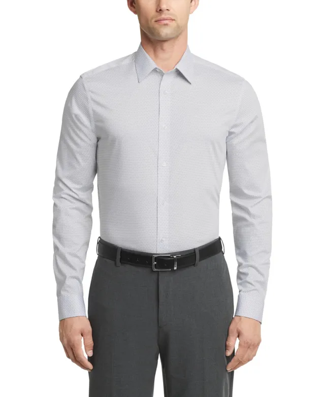 Stafford Coolmax Mens Regular Fit Stretch Fabric Wrinkle Free Long Sleeve  Dress Shirt - JCPenney