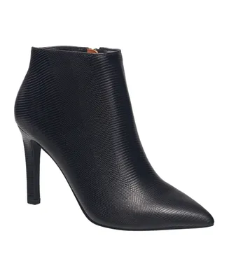 French Connection Women's Ally Ankle Stiletto Dress Booties - Black Black