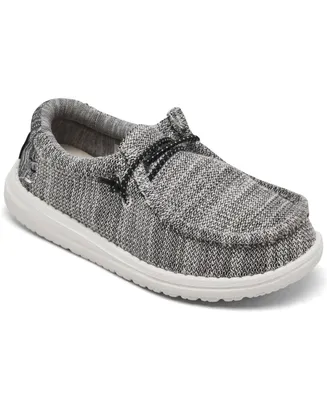 Hey Dude Little Kids Wally Stretch Casual Moccasin Sneakers from Finish Line