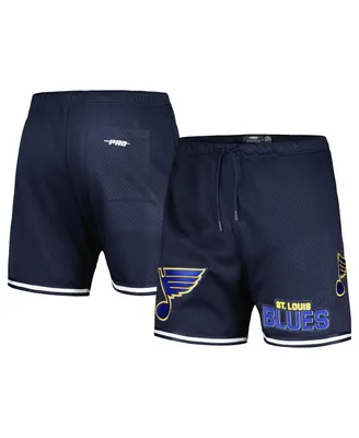 Men's Pro Standard Navy St. Louis Blues Classic Mesh Shorts