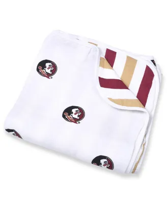 Infant Three Little Anchors Florida State Seminoles 47" x 47" Muslin 4-Layer Blanket