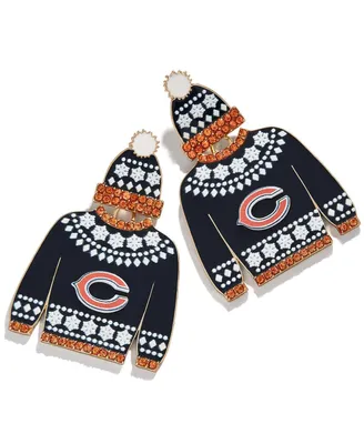 Women's Baublebar Chicago Bears Sweater Earrings