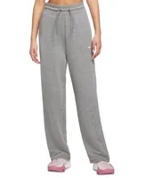 Nike Women's Dri-fit One French Terry High-Waisted Open-Hem Sweatpants