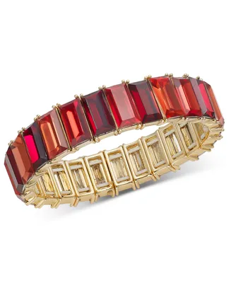 I.n.c. International Concepts Gold-Tone Crystal Stretch Bracelet, Created for Macy's