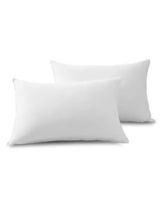 Unikome Medium Firm Goose Feather and Down Pillows, 2-Pack, Queen