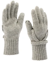 Kate Spade New York Women's Bow Knit Wool Gloves