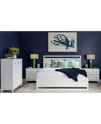 Summerland 3pc Bedroom Set (California King Panel Bed, Chest, Nightstand)