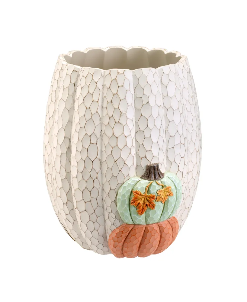 Avanti Grateful Patch Harvest Resin Wastebasket