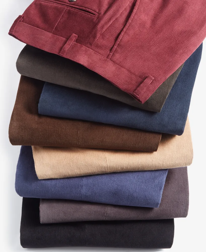 Straight Five-Pocket Corduroy Pants