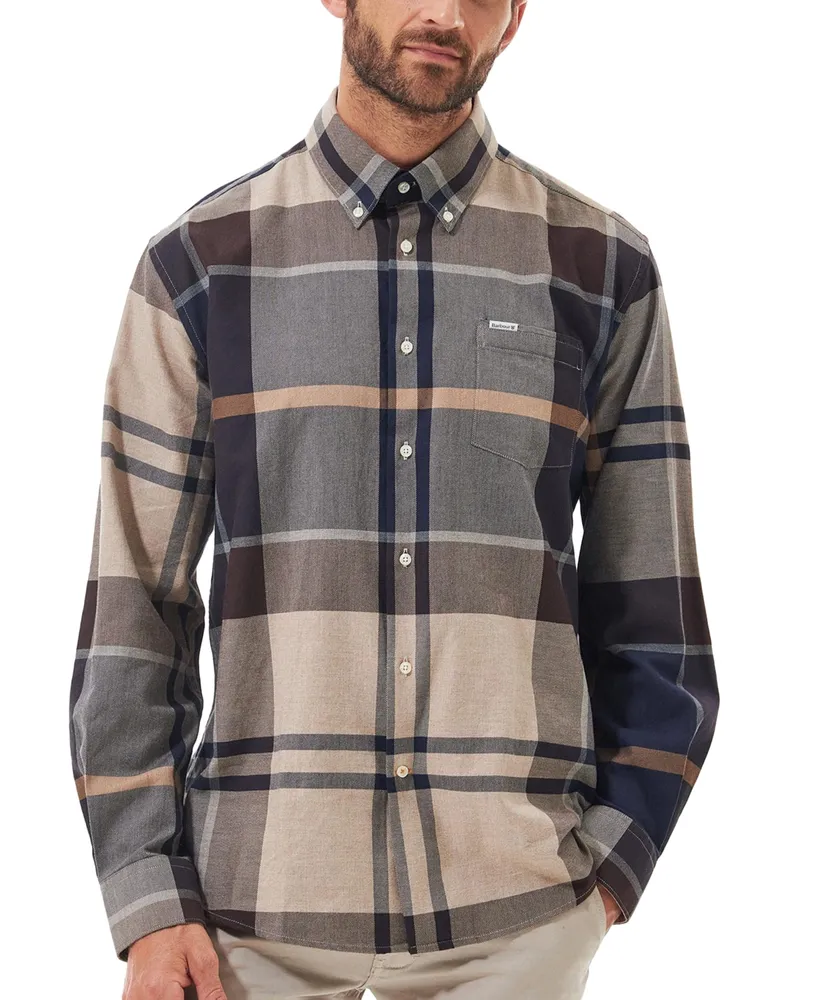 Barbour Men's Regular-Fit Bearpark Plaid Shirt