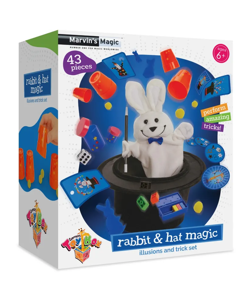 Closeout! Geoffrey's Toy 43 Pieces Box Rabbit and Hat Magic Illusions and Trick, Created for Macy's