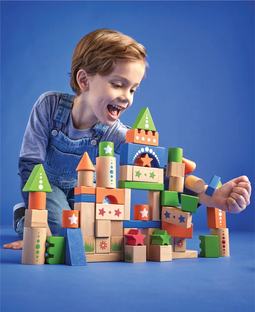 Geoffrey's Toy Box Castle 70 Pieces Blocks Building Set, Created for Macy's