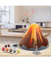 Discovery #Mindblown Do-It-Yourself Volcano Science Lab, 12 Piece Paint and Play Eruption Kit