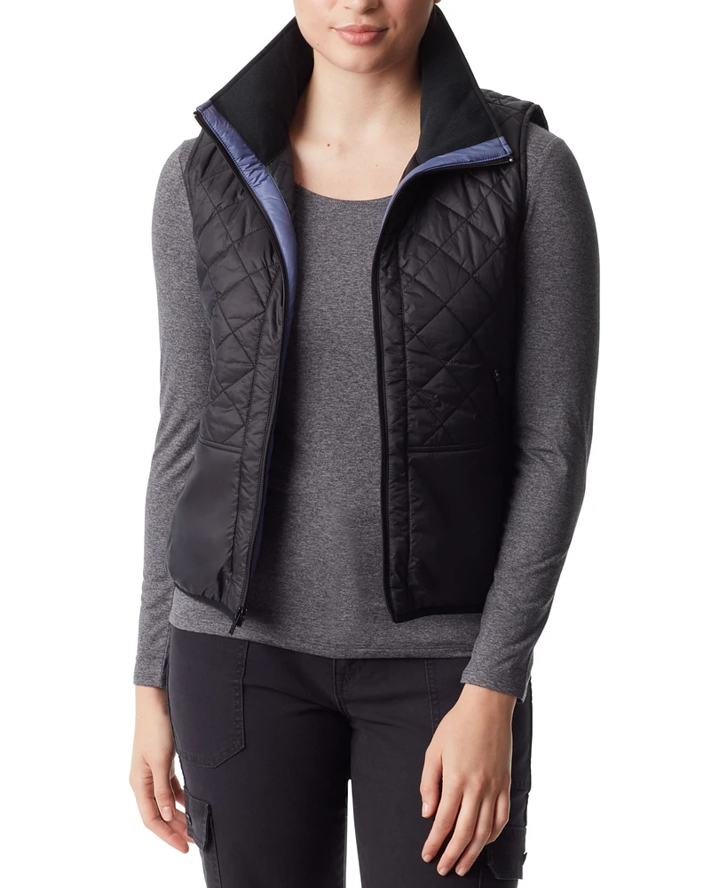 Bass Outdoor Women's Quilted Zip-Front Sleeveless Vest